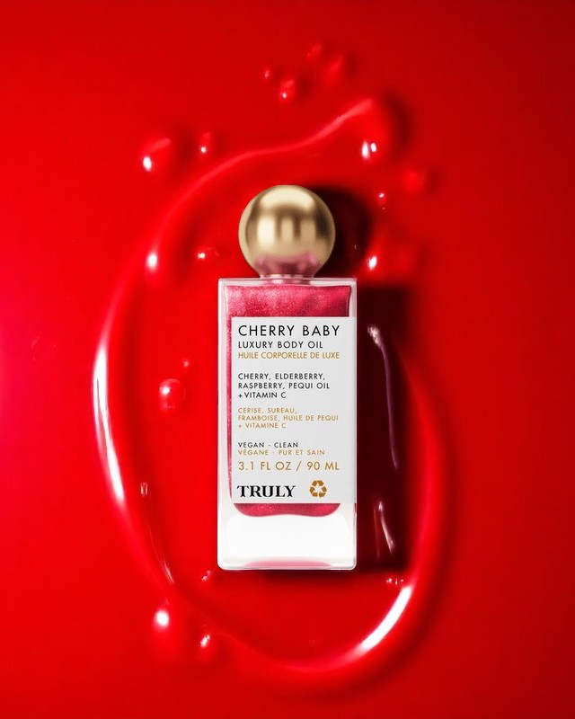 Cherry Baby Body Oil